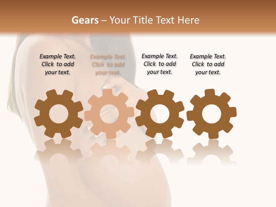 Mummy Glow Fondle PowerPoint Template