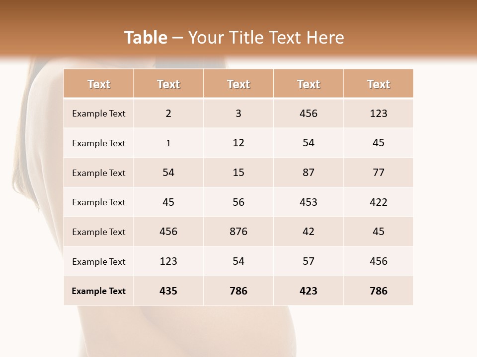 Mummy Glow Fondle PowerPoint Template