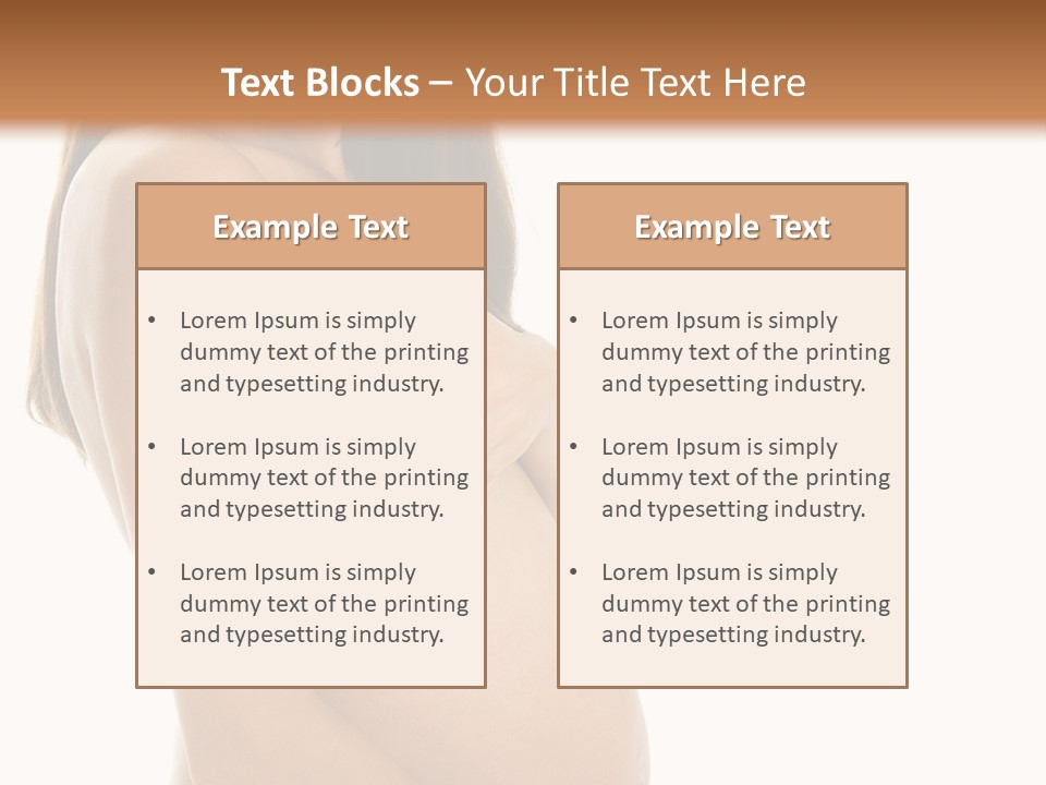 Mummy Glow Fondle PowerPoint Template