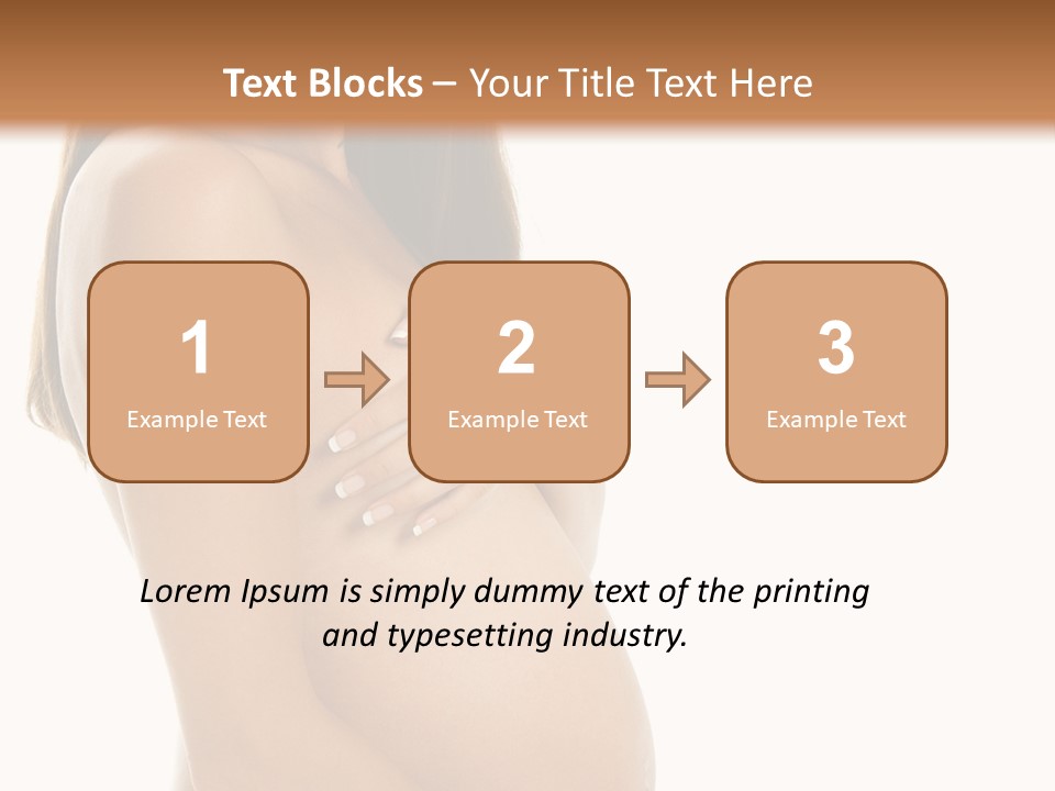 Mummy Glow Fondle PowerPoint Template