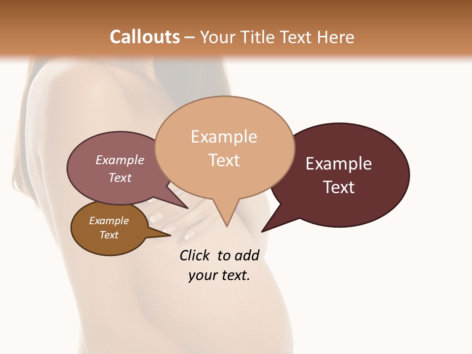 Mummy Glow Fondle PowerPoint Template