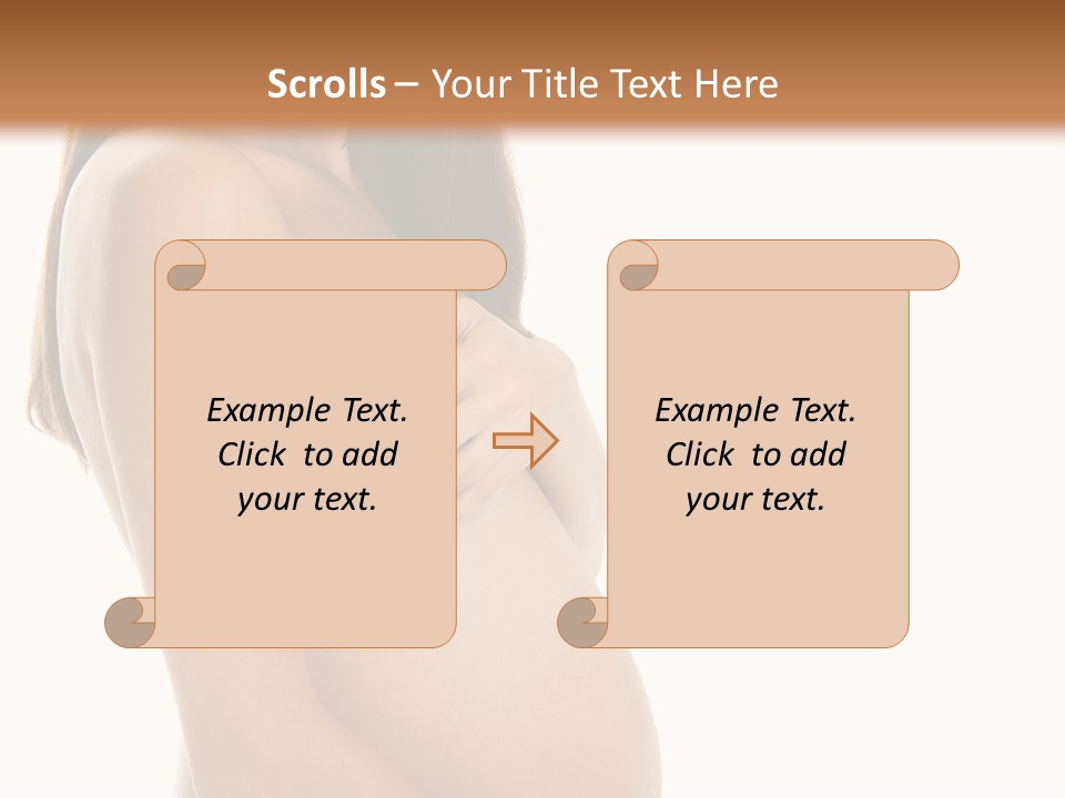 Mummy Glow Fondle PowerPoint Template