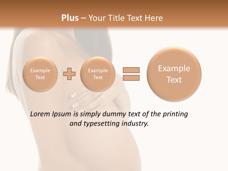 Mummy Glow Fondle PowerPoint Template