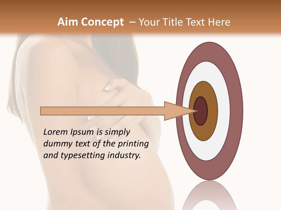 Mummy Glow Fondle PowerPoint Template