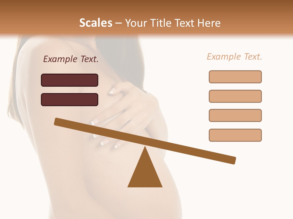 Mummy Glow Fondle PowerPoint Template