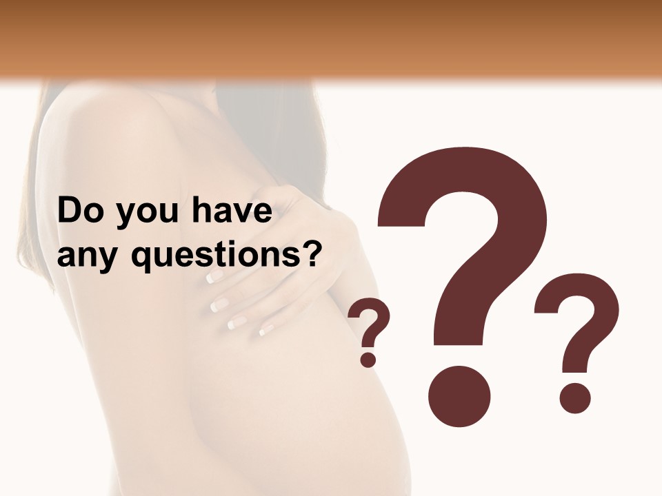 Mummy Glow Fondle PowerPoint Template