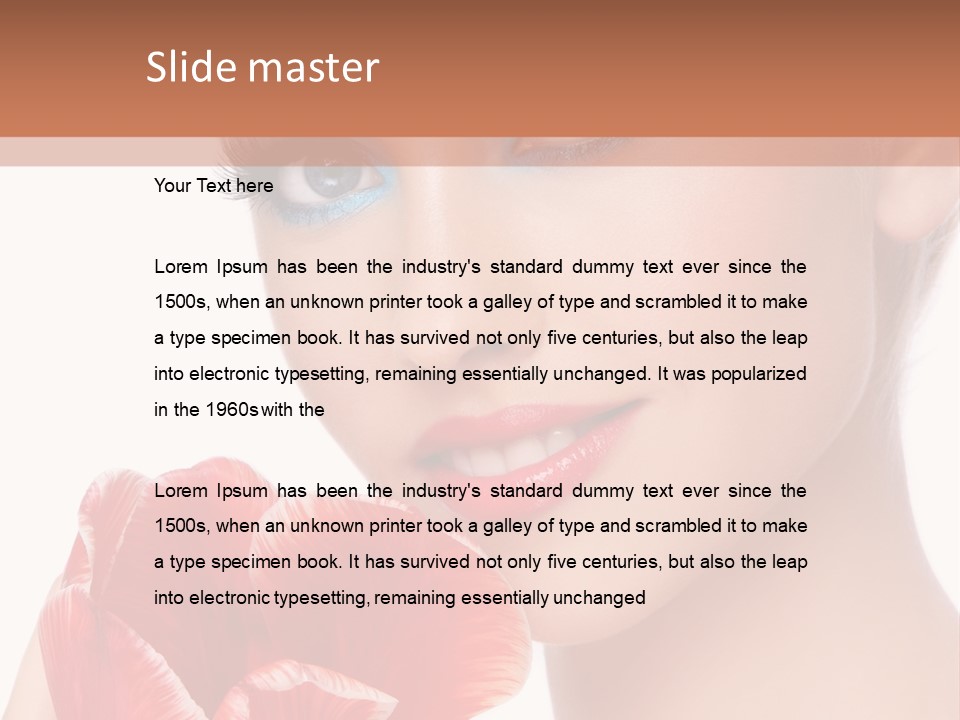 Hairdo Health Healthy PowerPoint Template