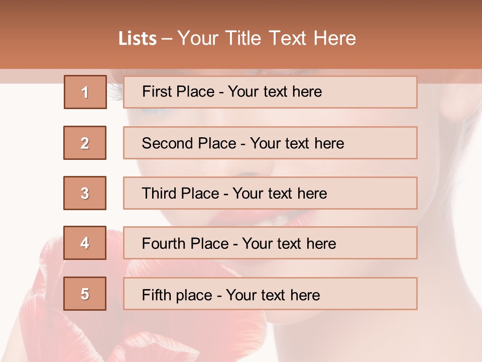 Hairdo Health Healthy PowerPoint Template