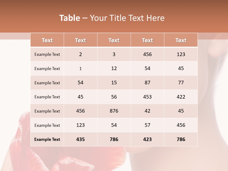 Hairdo Health Healthy PowerPoint Template