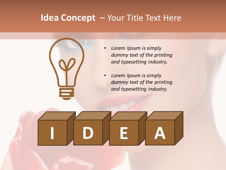 Hairdo Health Healthy PowerPoint Template