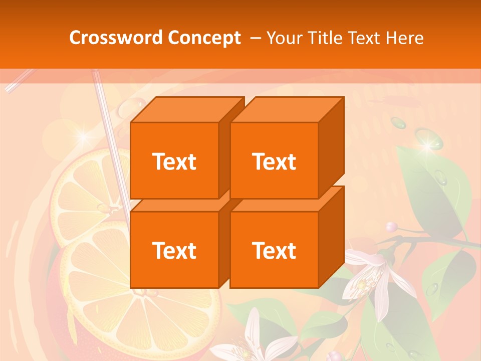 Tropical Organic Tropic PowerPoint Template