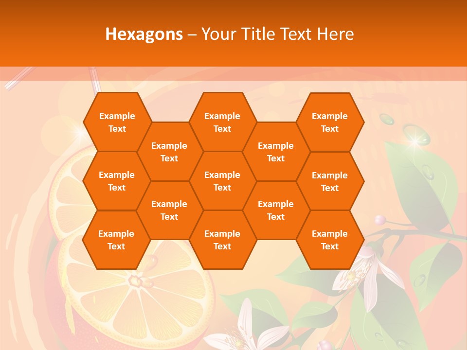 Tropical Organic Tropic PowerPoint Template