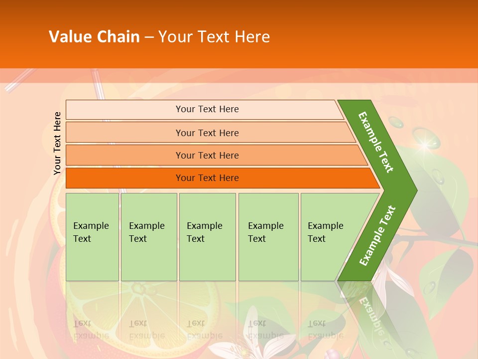 Tropical Organic Tropic PowerPoint Template