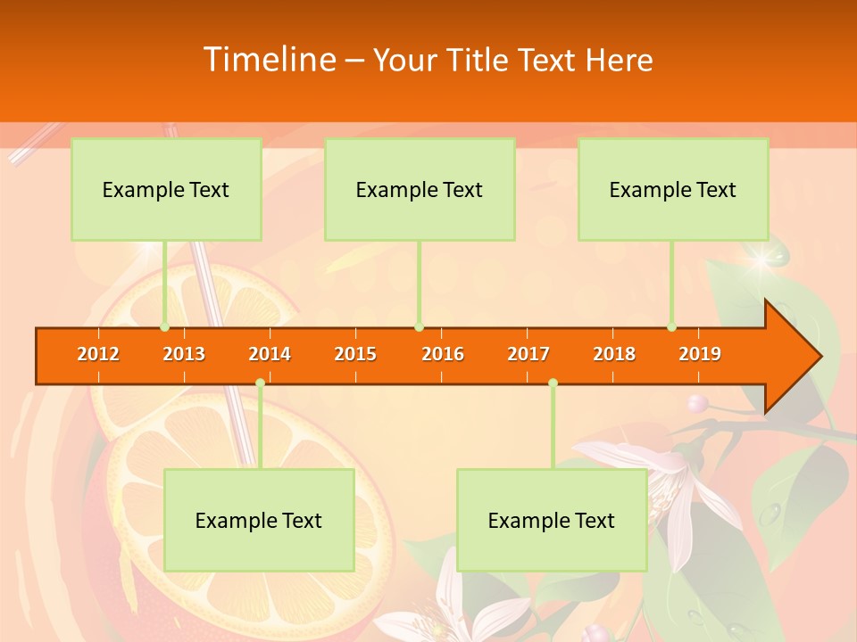 Tropical Organic Tropic PowerPoint Template