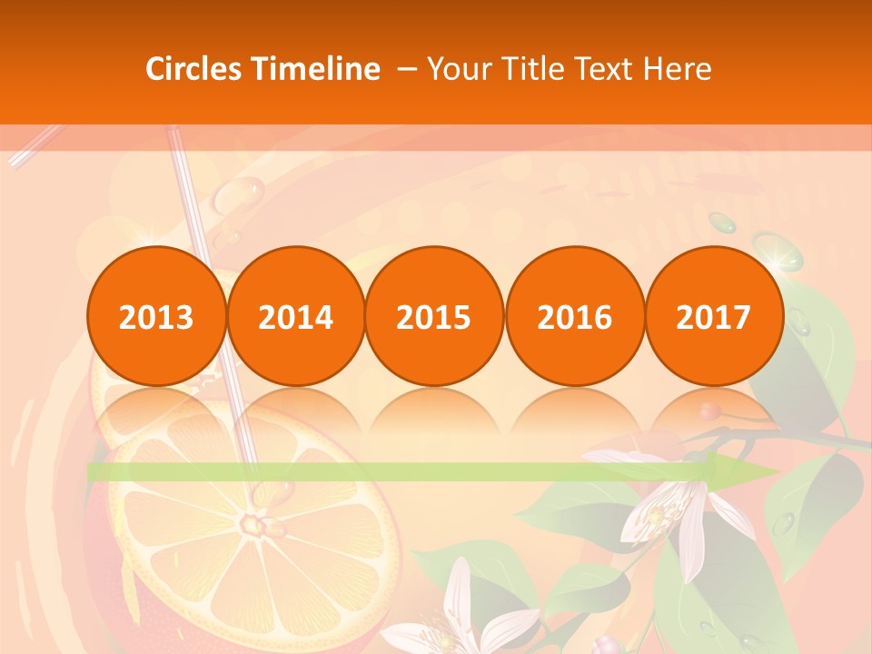 Tropical Organic Tropic PowerPoint Template