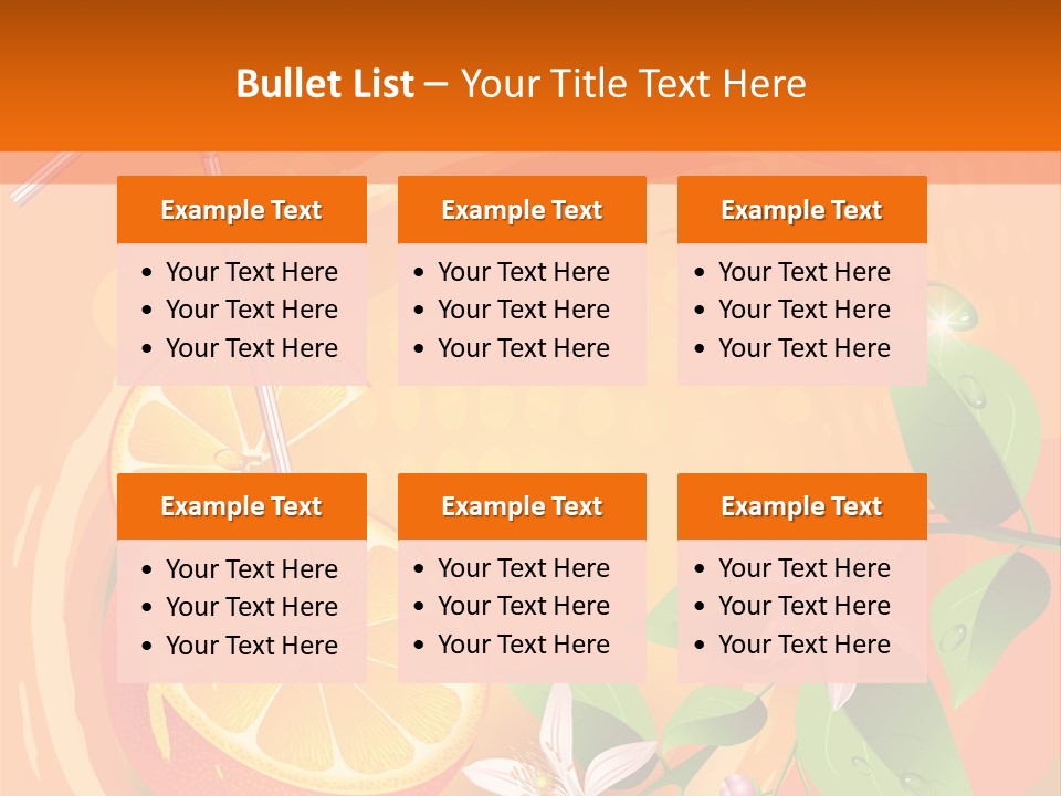 Tropical Organic Tropic PowerPoint Template