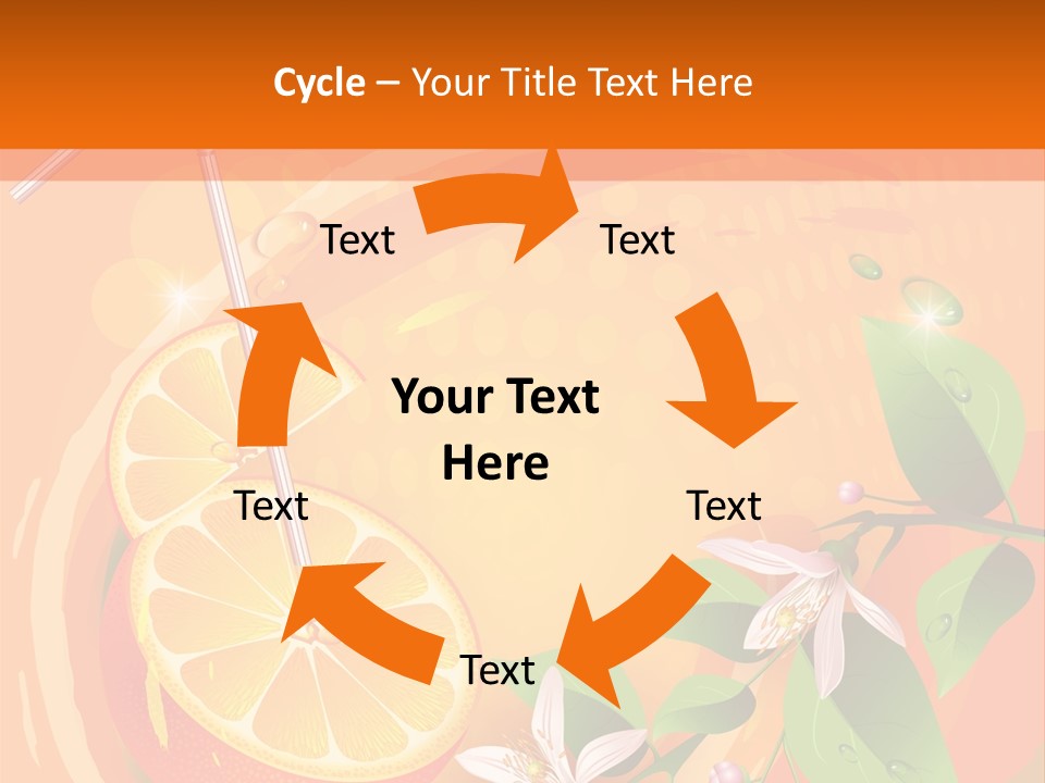 Tropical Organic Tropic PowerPoint Template