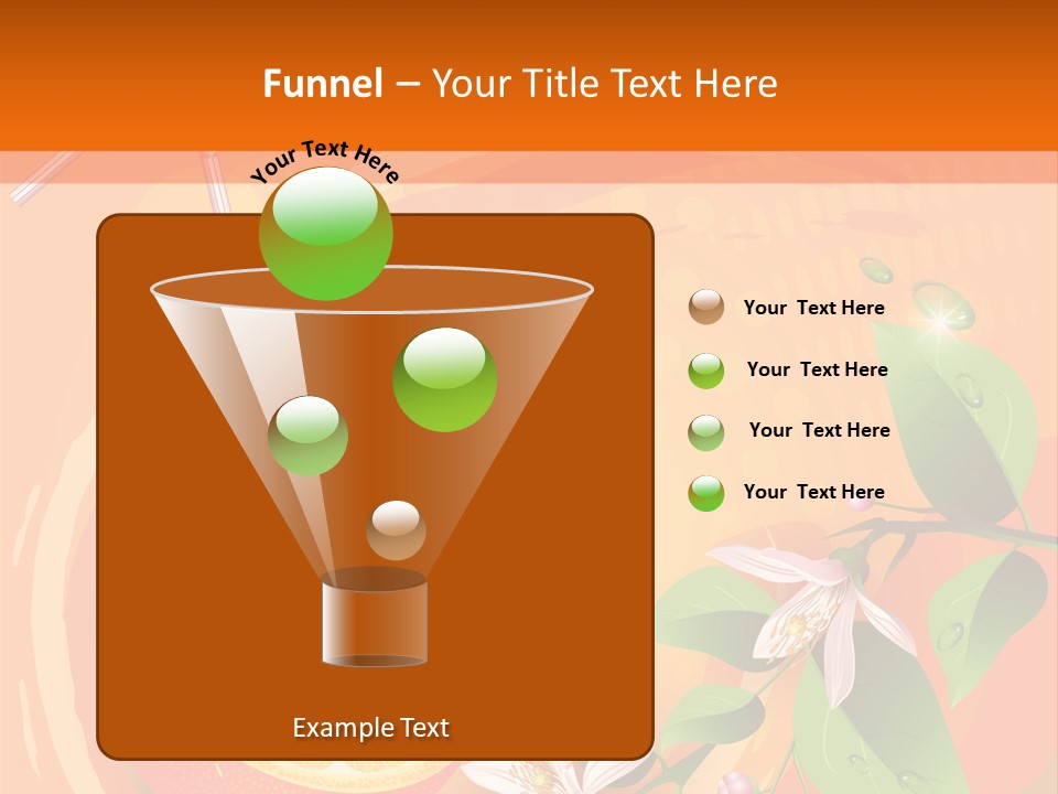 Tropical Organic Tropic PowerPoint Template