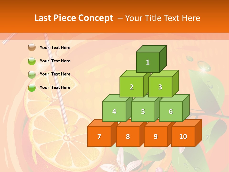 Tropical Organic Tropic PowerPoint Template