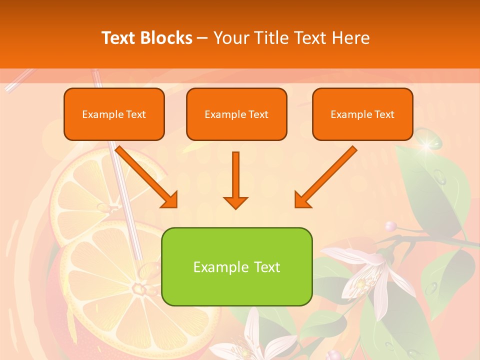 Tropical Organic Tropic PowerPoint Template