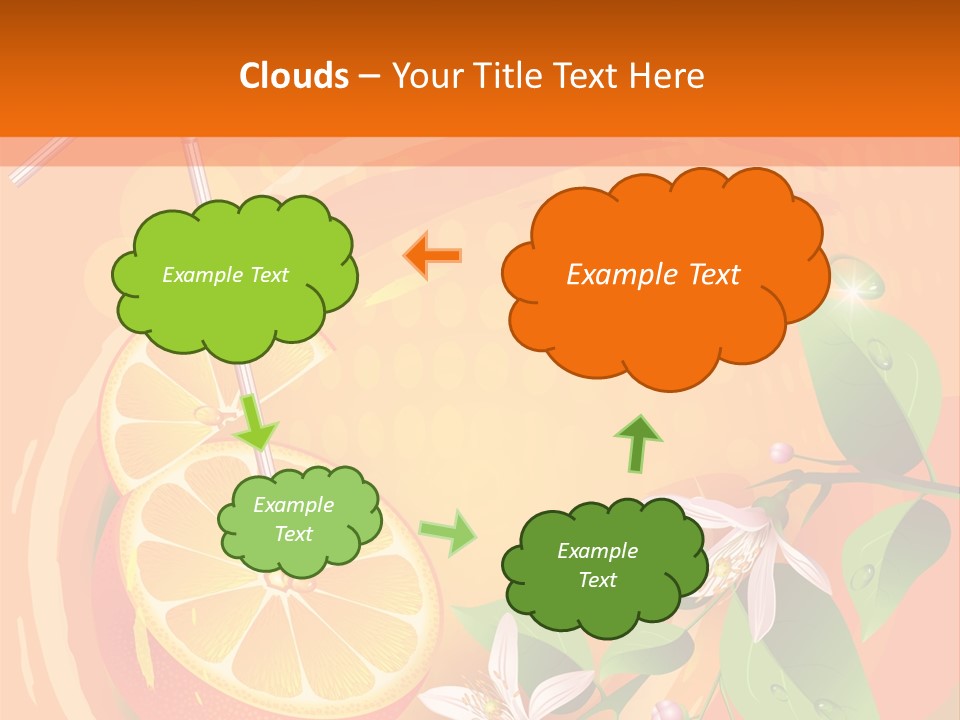 Tropical Organic Tropic PowerPoint Template