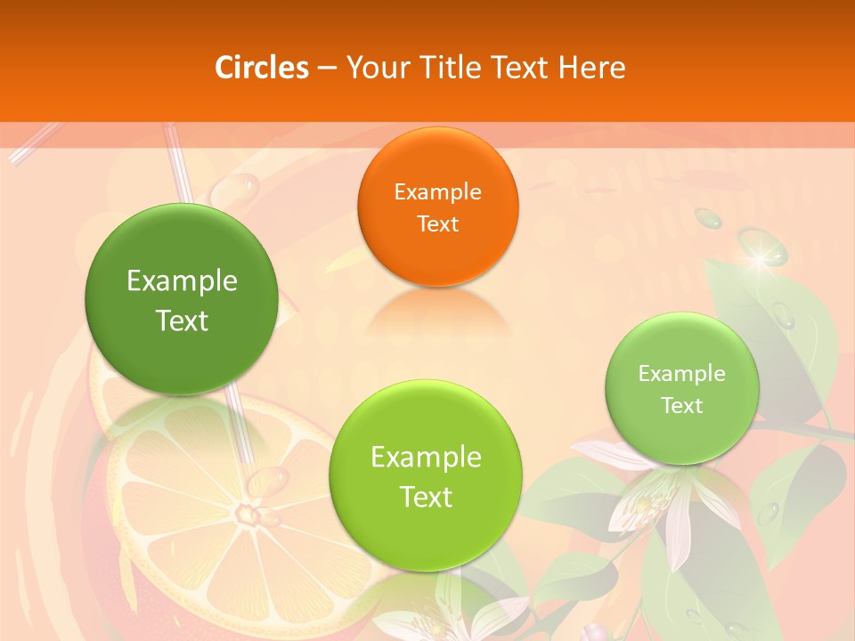 Tropical Organic Tropic PowerPoint Template