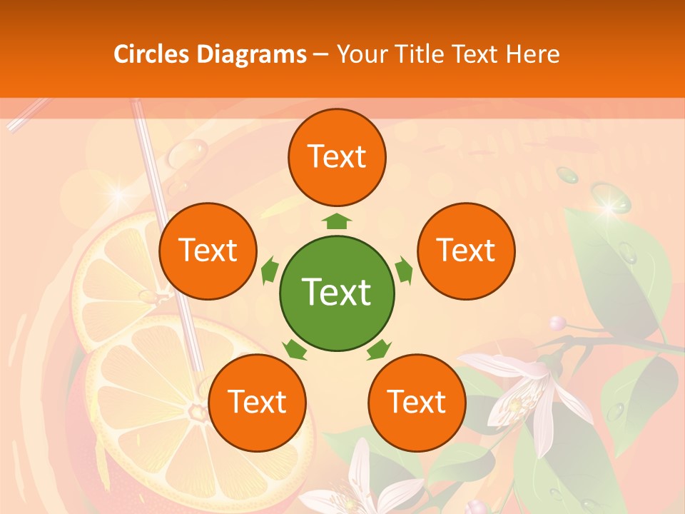 Tropical Organic Tropic PowerPoint Template