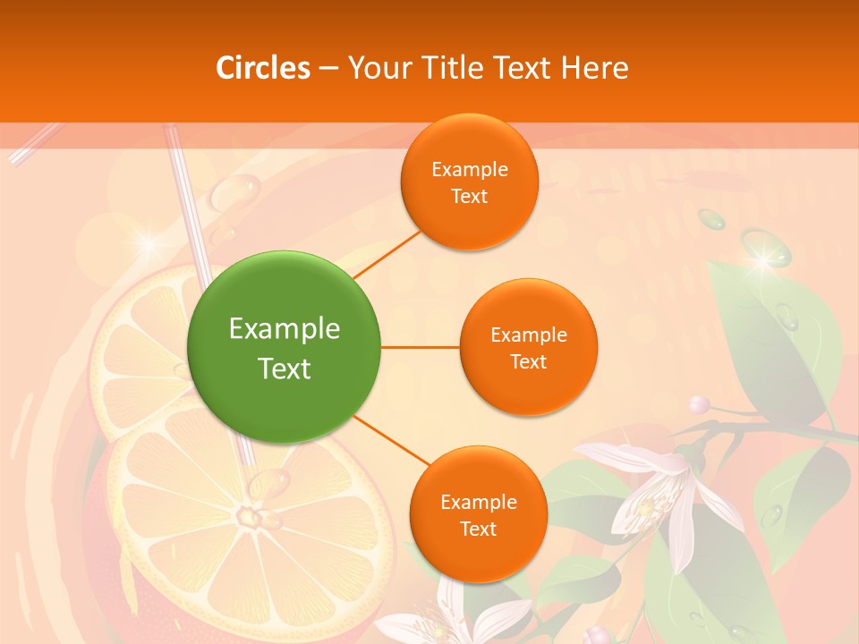 Tropical Organic Tropic PowerPoint Template