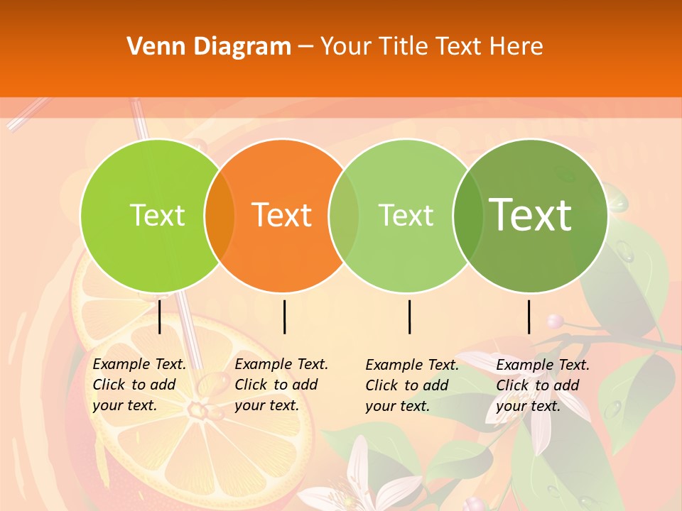 Tropical Organic Tropic PowerPoint Template