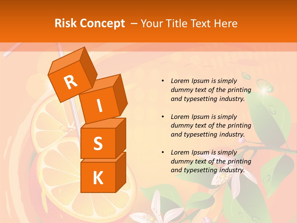 Tropical Organic Tropic PowerPoint Template