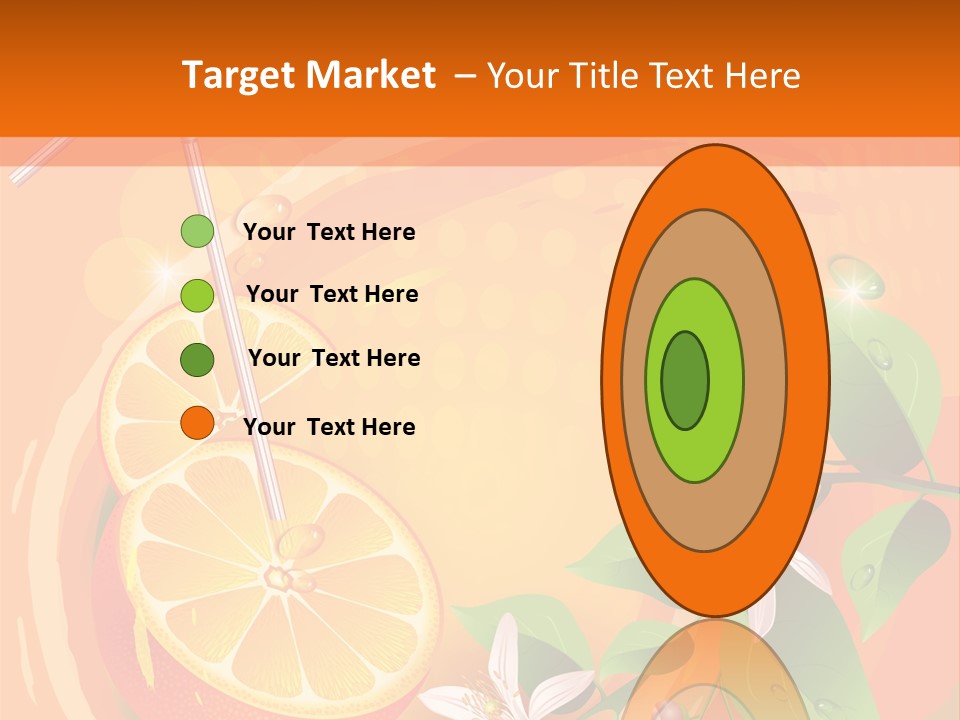 Tropical Organic Tropic PowerPoint Template