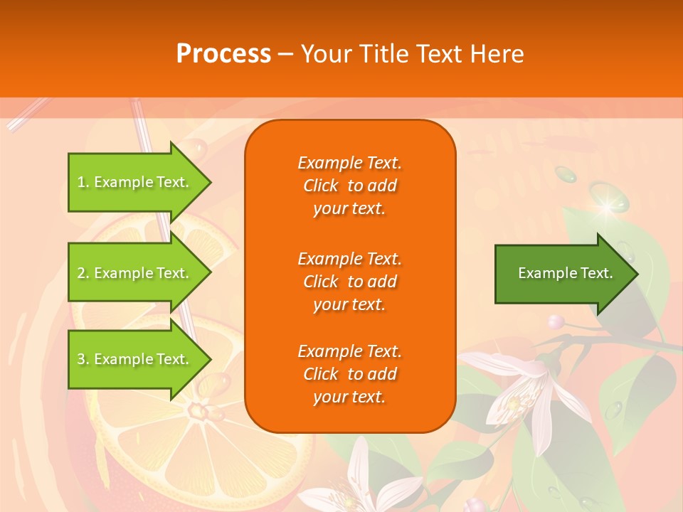 Tropical Organic Tropic PowerPoint Template