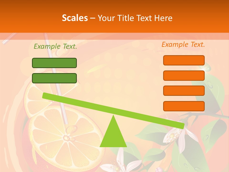 Tropical Organic Tropic PowerPoint Template