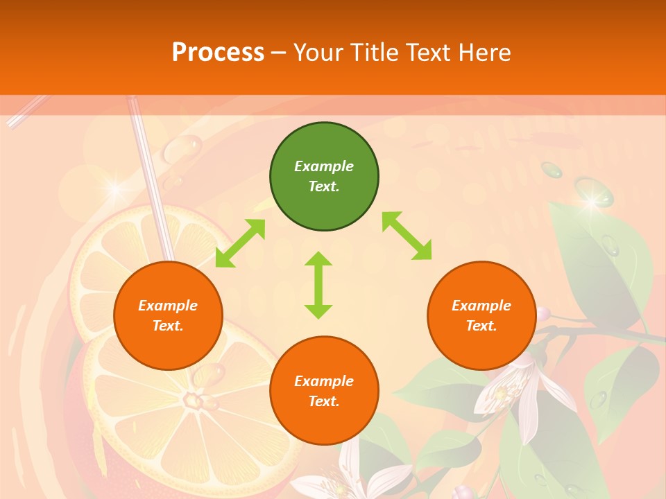 Tropical Organic Tropic PowerPoint Template