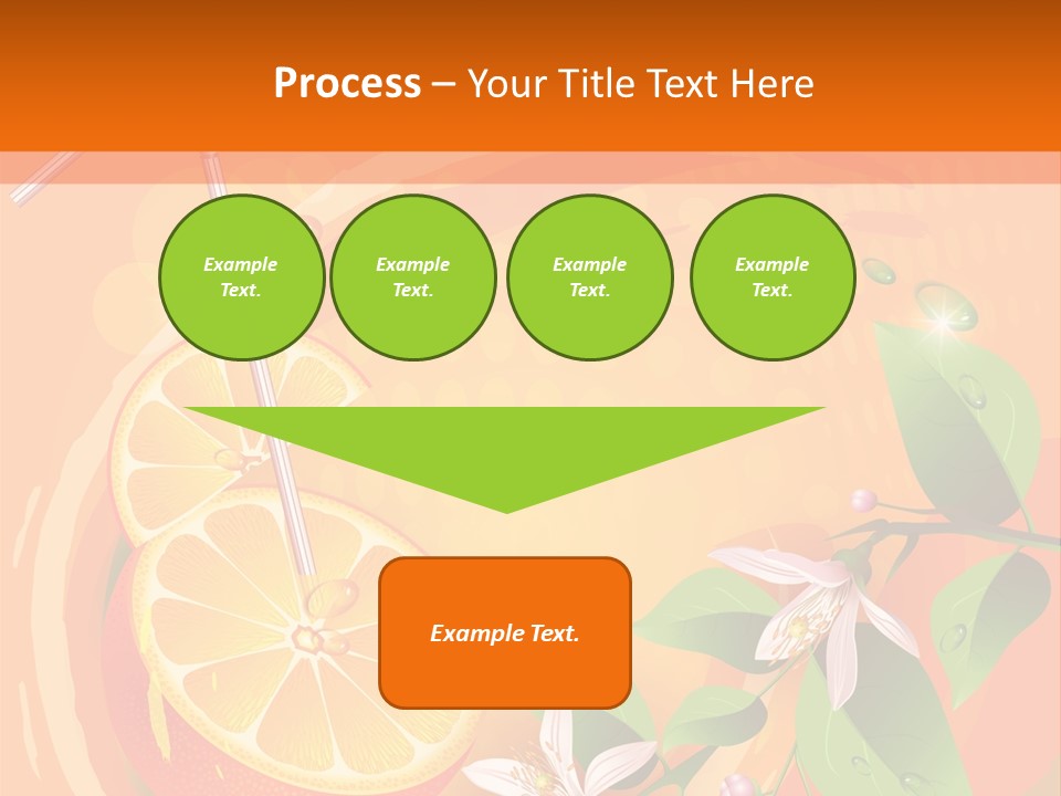Tropical Organic Tropic PowerPoint Template