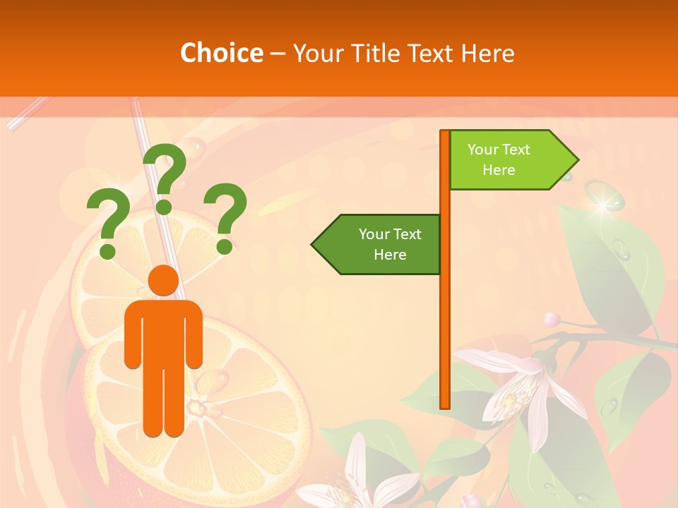 Tropical Organic Tropic PowerPoint Template