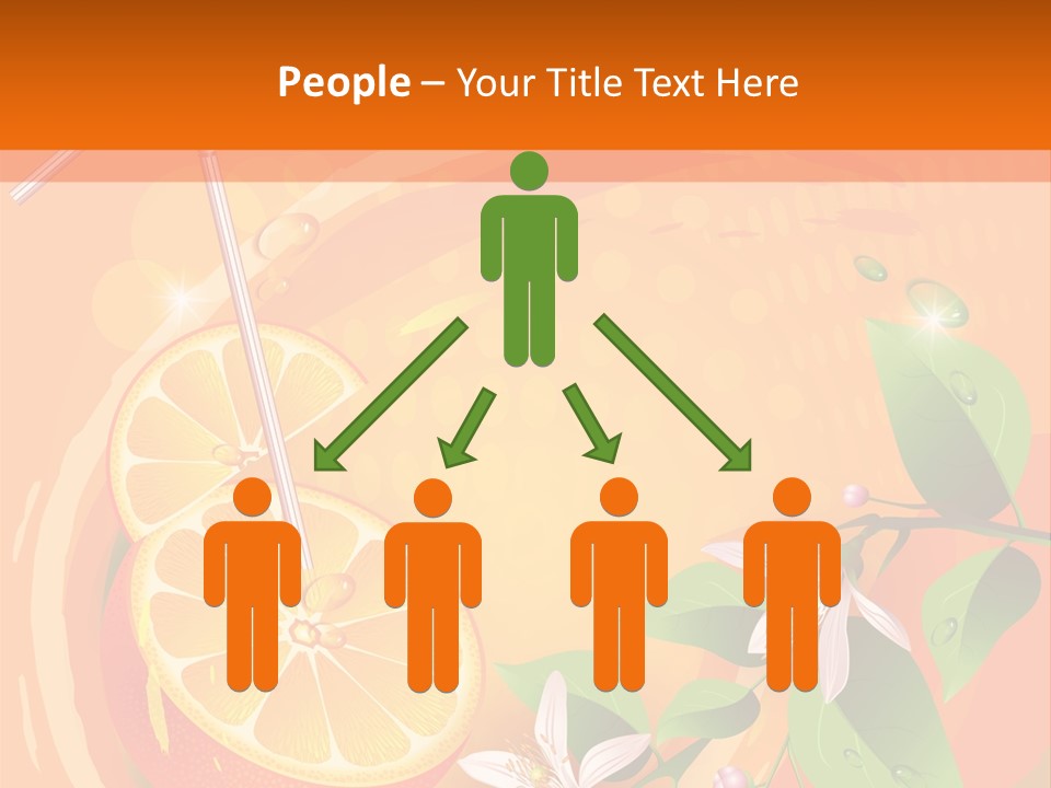 Tropical Organic Tropic PowerPoint Template