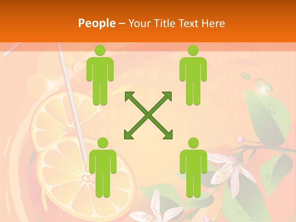 Tropical Organic Tropic PowerPoint Template