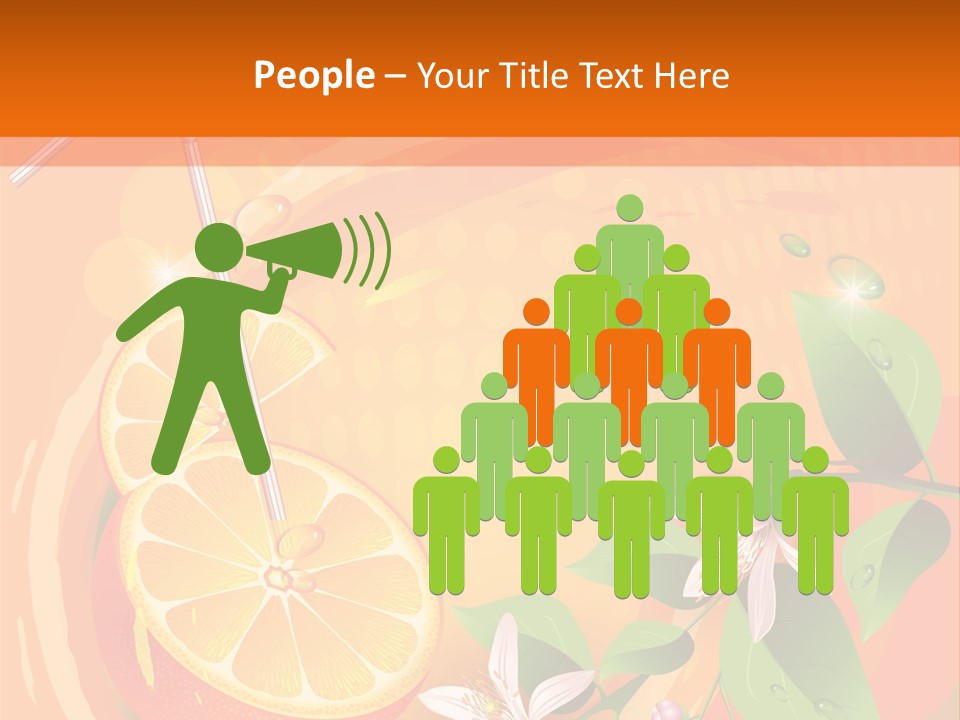 Tropical Organic Tropic PowerPoint Template