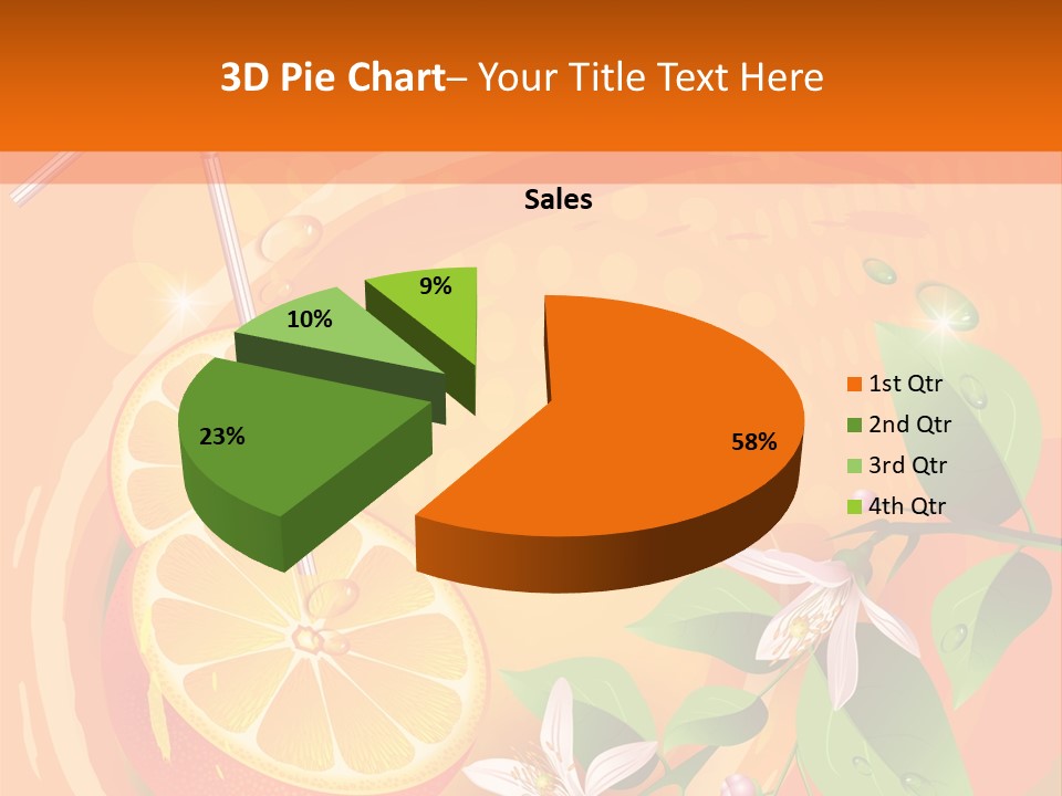 Tropical Organic Tropic PowerPoint Template