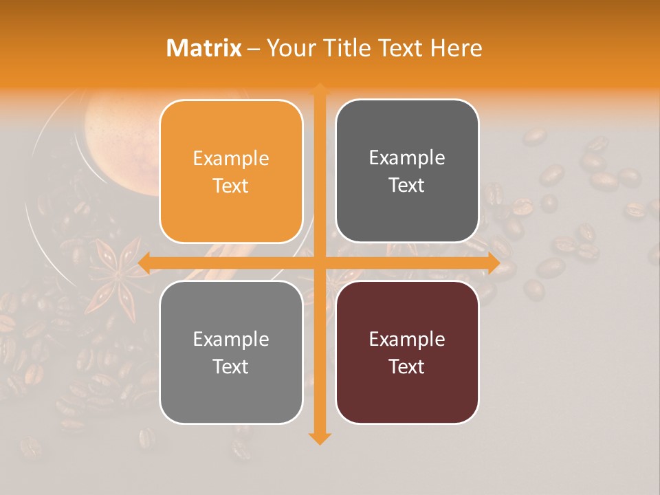 Closeup Bistro Plaisir PowerPoint Template