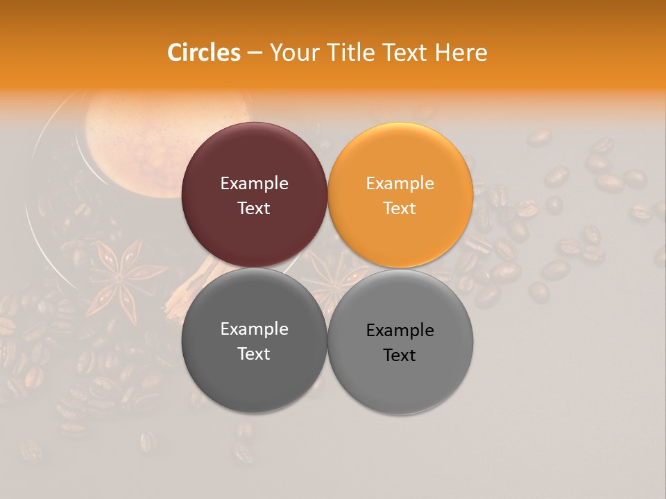 Closeup Bistro Plaisir PowerPoint Template