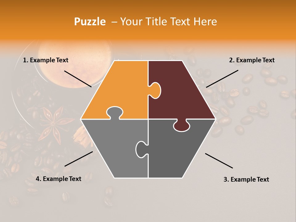 Closeup Bistro Plaisir PowerPoint Template