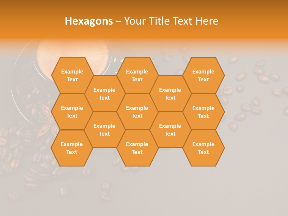 Closeup Bistro Plaisir PowerPoint Template