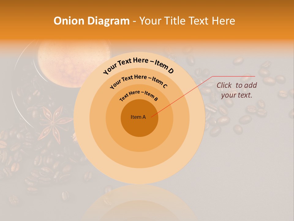 Closeup Bistro Plaisir PowerPoint Template