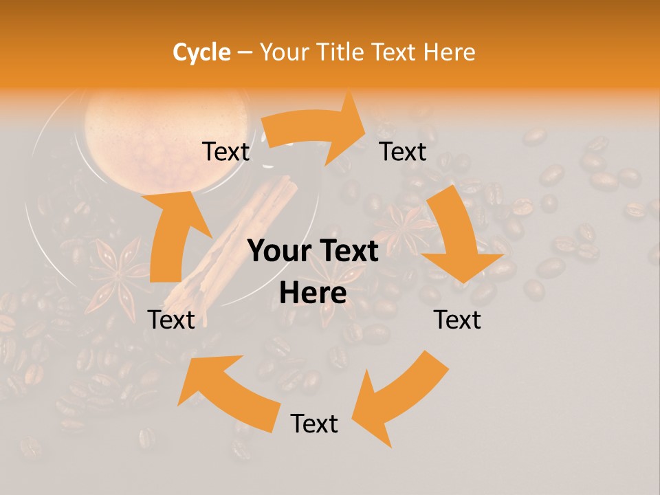 Closeup Bistro Plaisir PowerPoint Template