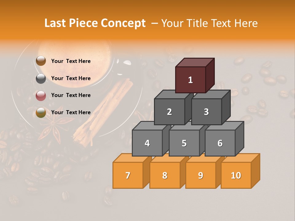 Closeup Bistro Plaisir PowerPoint Template