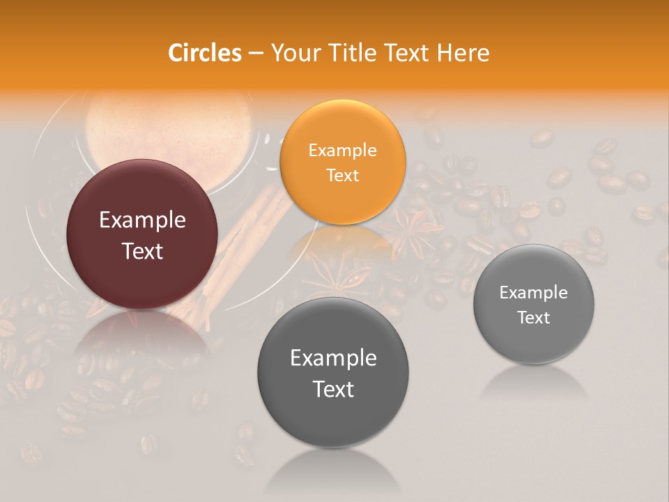 Closeup Bistro Plaisir PowerPoint Template