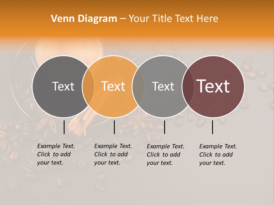 Closeup Bistro Plaisir PowerPoint Template