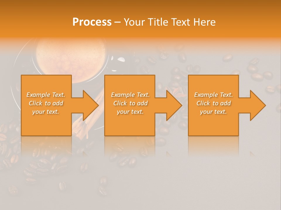 Closeup Bistro Plaisir PowerPoint Template
